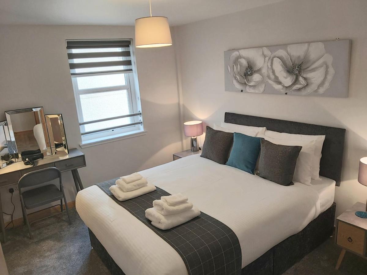 Inverness City Centre Apartment With Elevator And Google Chromecast Kültér fotó